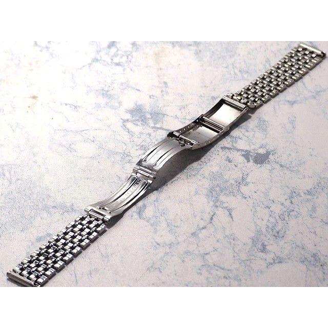 Used CITIZEN Genuine Stainless Steel Band Lug Width Approx. 18.0mm Men's Watch Band Used Vintage [TS049]