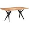 Day and Night - Day and Night Solid Acacia Wood Dining Table 160x80x76 Cm