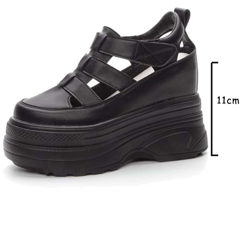 

Fujin 11 см плетеные летние тапочки из натуральной синтетической кожи на крючках, туфли-лодочки, сандалии на танкетке, модная обувь на плоской подошве, женская обувь из коровьей кожи 33