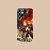 Game GI Mavuika Clear Mobile Phone Case for Samsung Galaxy S25 S24 S23 S22 S21Plus FE Ultra Colorful Cover
