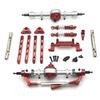 1/12 Front Rear Portal Axle DIY Kit For MN MN82 LC79 MN78 Silver Aluminum Alloy CNC Machined Rc Front Rear Portal Axle DIY Kit