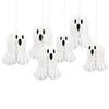 Halloween Ghost Hanging Decoration White Paper Ghost Honeycomb Centerpieces for Indoor Outdoor Halloween Party Decor