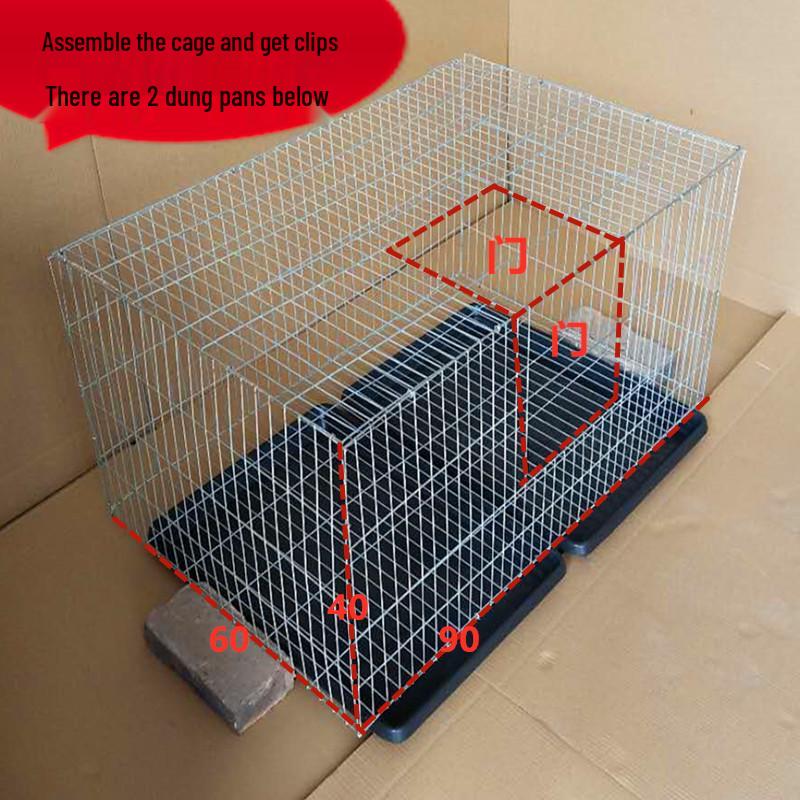 Large Outdoor/Indoor Cage for Rabbits, Chickens, and Pigeons - Model 862VxSFvH7