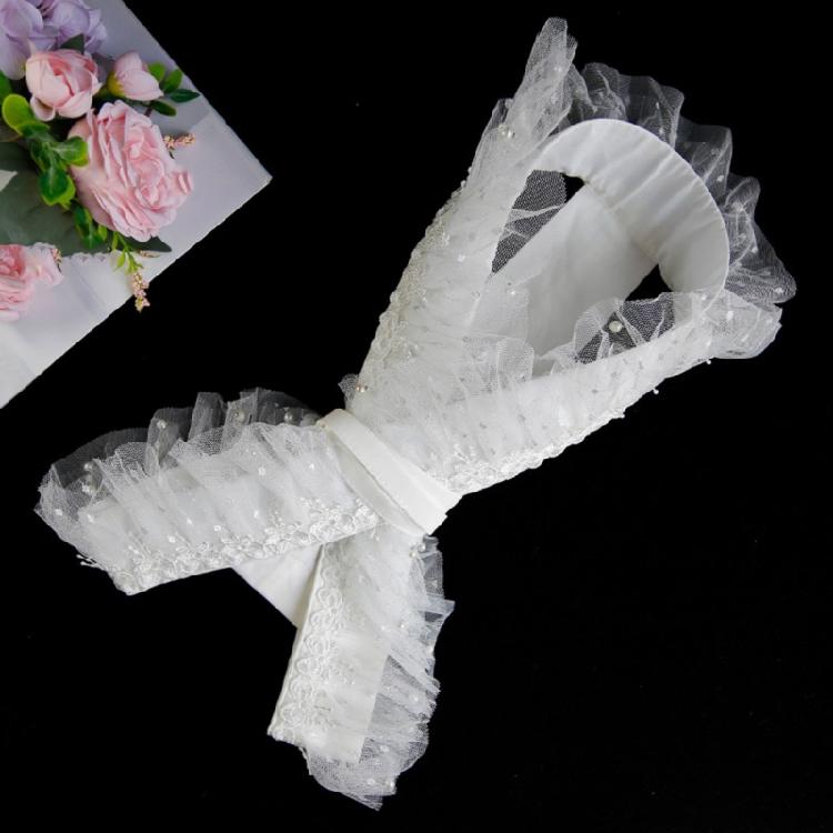 Japanese Rffle Lace Kimono Collar Core Collar Lining Traditional Kimono Accessories Japanese Stiff Collar Core for Women