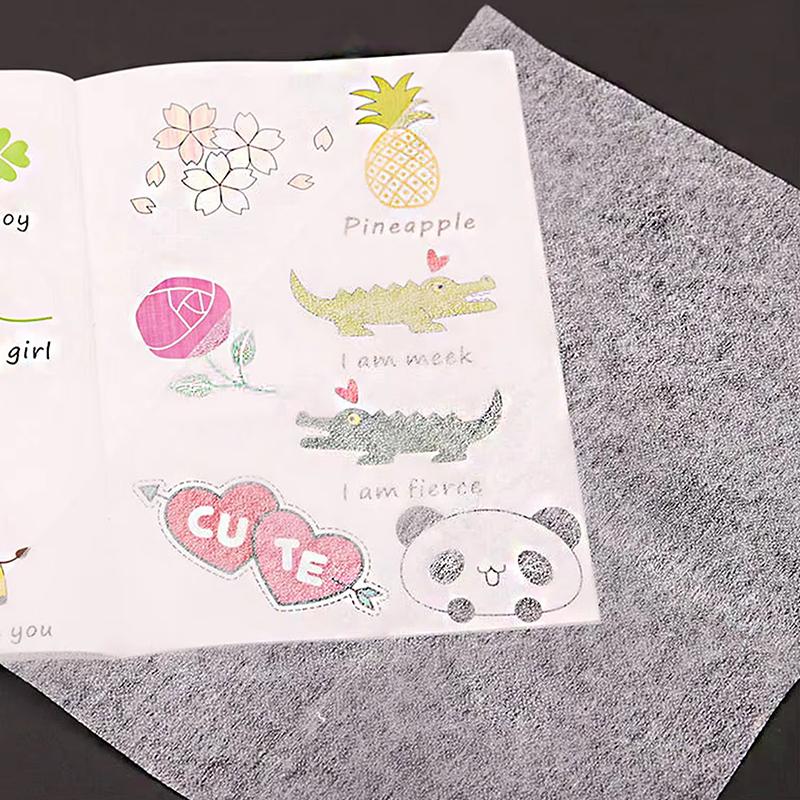 1/10Pcs Water-Soluble Non-Woven Back Adhesive Lining Printable Lining Cloth Clothing Accessories For Computer Manual Embroidery