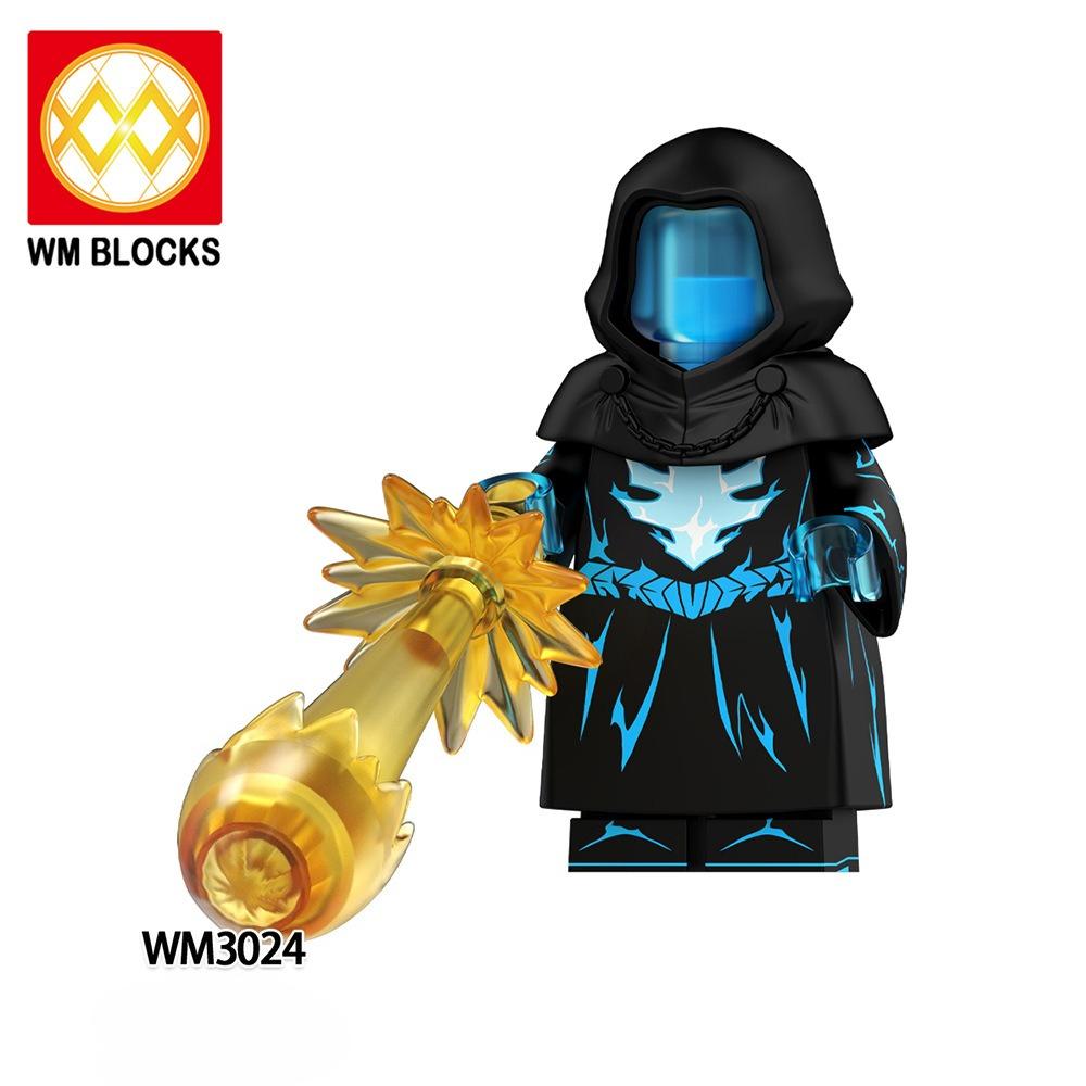 WM6220 Anime Action Figures Parts Bricks Weapons Accessories Blocks Toys