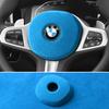 Made of Alcantara For BMW G-Chassis Steering Wheel Panel Cover Boot Trim Anti Scratch Decoration Car Interior Tuning Accessories