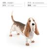 Realistyczny model psa ze zwierzęciem domowym z PVC 5 wariantów z Basset Houndem, Dogiem Niemieckim i Labradorem