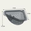 Triangle Sink Drainer Basket Hanging Draining Rack Strainer for Vegetable
