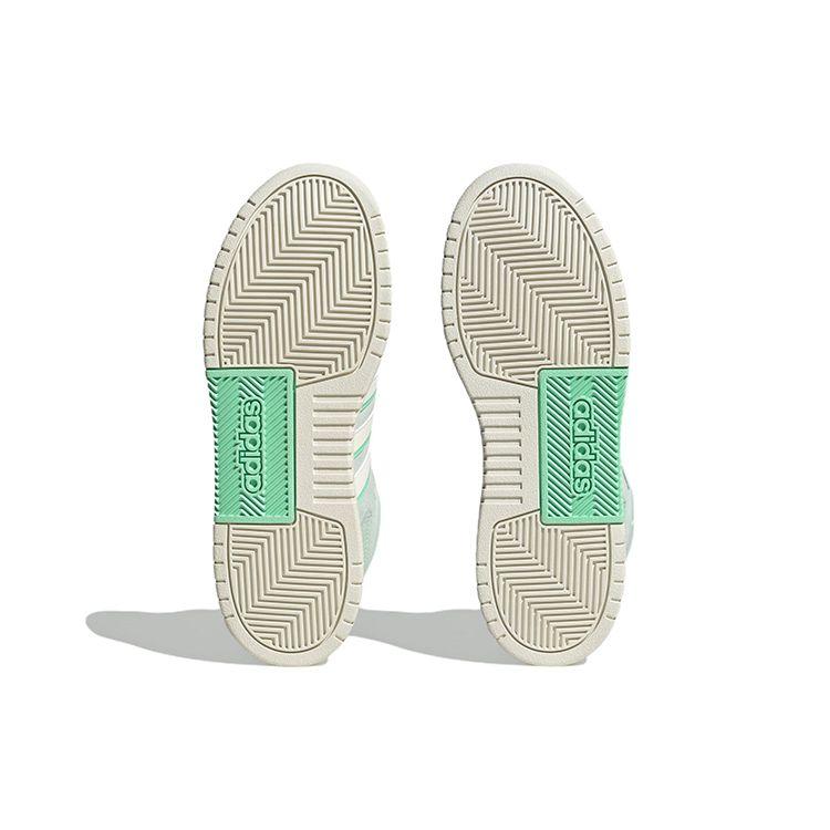 Adidas Neo 100Db Comfortable Trendy Lightweight Durable Non-Slip Mid-Top Skate Shoes Unisex Skate Shoes Mint-Green IG2792