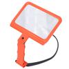 Neck Wear Full Book Page Magnifier with 48 LEDs Light Handheld Desktop Magnifier for Reading