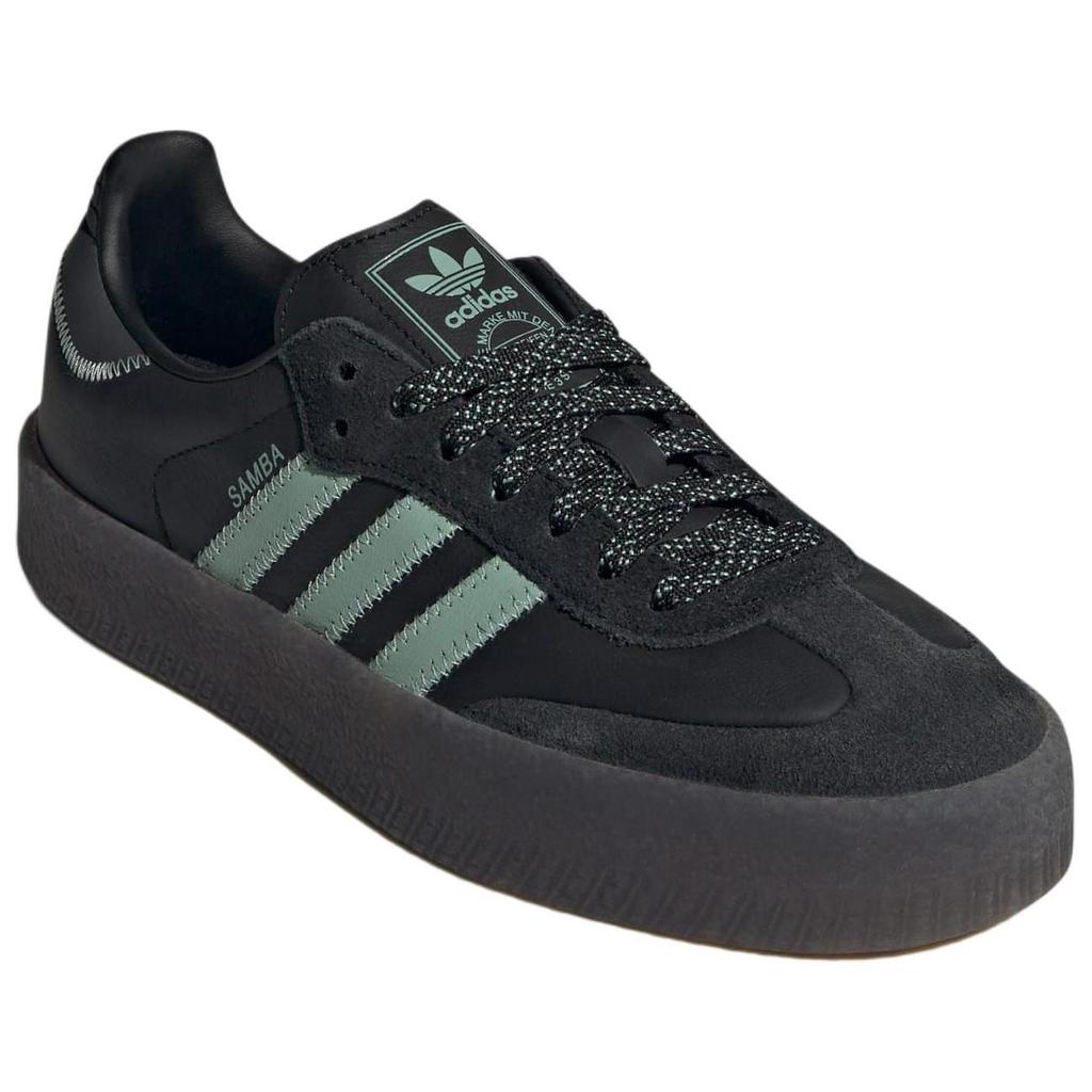 adidas Sambae Čierne Hmlisto Zelené Dámske Tenisky Core-Black Carbon IE9110