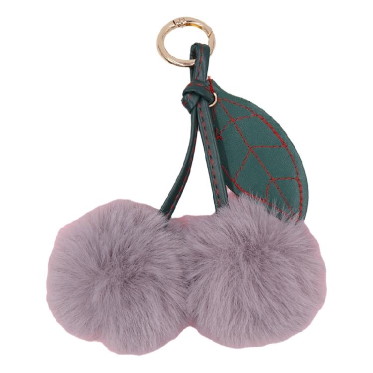 

Fashion Bag Pendant Cherry Keychain Fashion Key Charm Stylish Key Pendant Unique Cherry Key Ornament Suitable for Key світло-сірого кольору