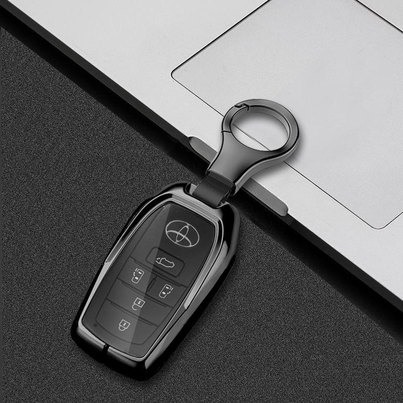 Toyota Sienna 5-Button Key Fob Metal Protective Case for Men