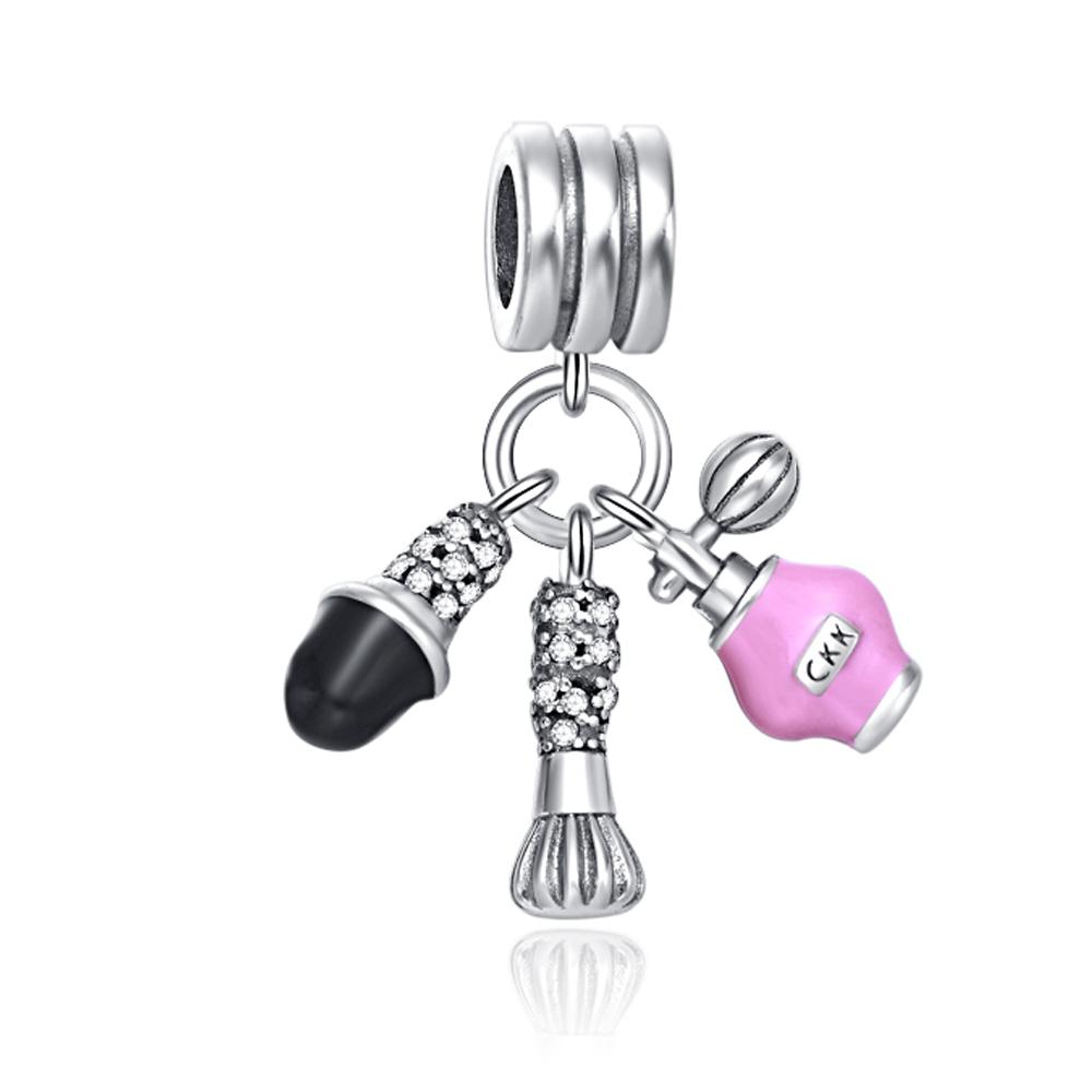 New Copper Sunglasses Hairstyle Lipstick Queen Bikini Charms Beads Fit Original Pendant Bracelet Diy Women Jewelry