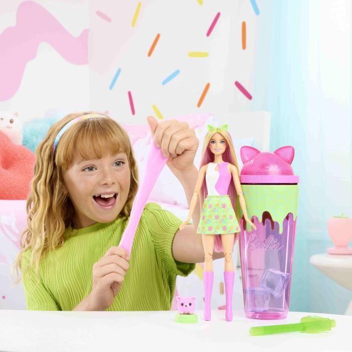 Barbie-pop reveal-poupée chaton et accessoires série shakes - 3 ans+- jcn88
