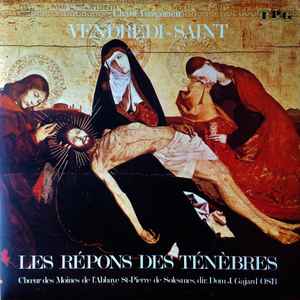 

LP Record CHOEUR DES MOINES DE LABBAYE SAINT Chant Gregorien VendrediSaint Les ULX3298PG IPG 1978 Japan Obi Classical Used