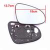 Lentes de Espelho Retrovisor Aquecidas para Toyota AYGO Verso 2014-2015, Esquerda e Direita