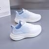 Net shoes women's 2025 spring girls mesh breathable sports shoes versatile, comfortable and lightweight fly-woven casual shoes FZ6609
