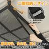 Temiry Car Ceiling Storage Net, 31.5 X 21.3 Inches (80 X 54 Cm), Luggage
