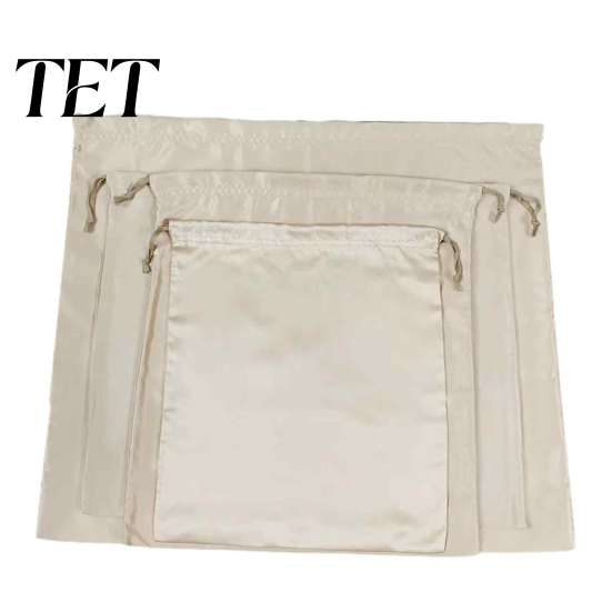 Multi Purpose Organizing Bag Drawstring Storage for Handbags, Durable 600D Oxford Cloth Large Capacity Cosmetic Dustproof Organizer, Foldable Reusable