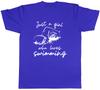 Girl who loves Swimming Mens TShirt Swim Swimmer Tee Gift
