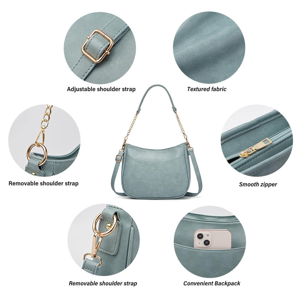 Women's Bag Simple Fashion Shoulder Bag European and American Trend Ladies Messenger Bag