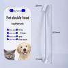 Disposable Pet Toothbrush for Dogs & Cats - Individually Wrapped for Oral Cleaning