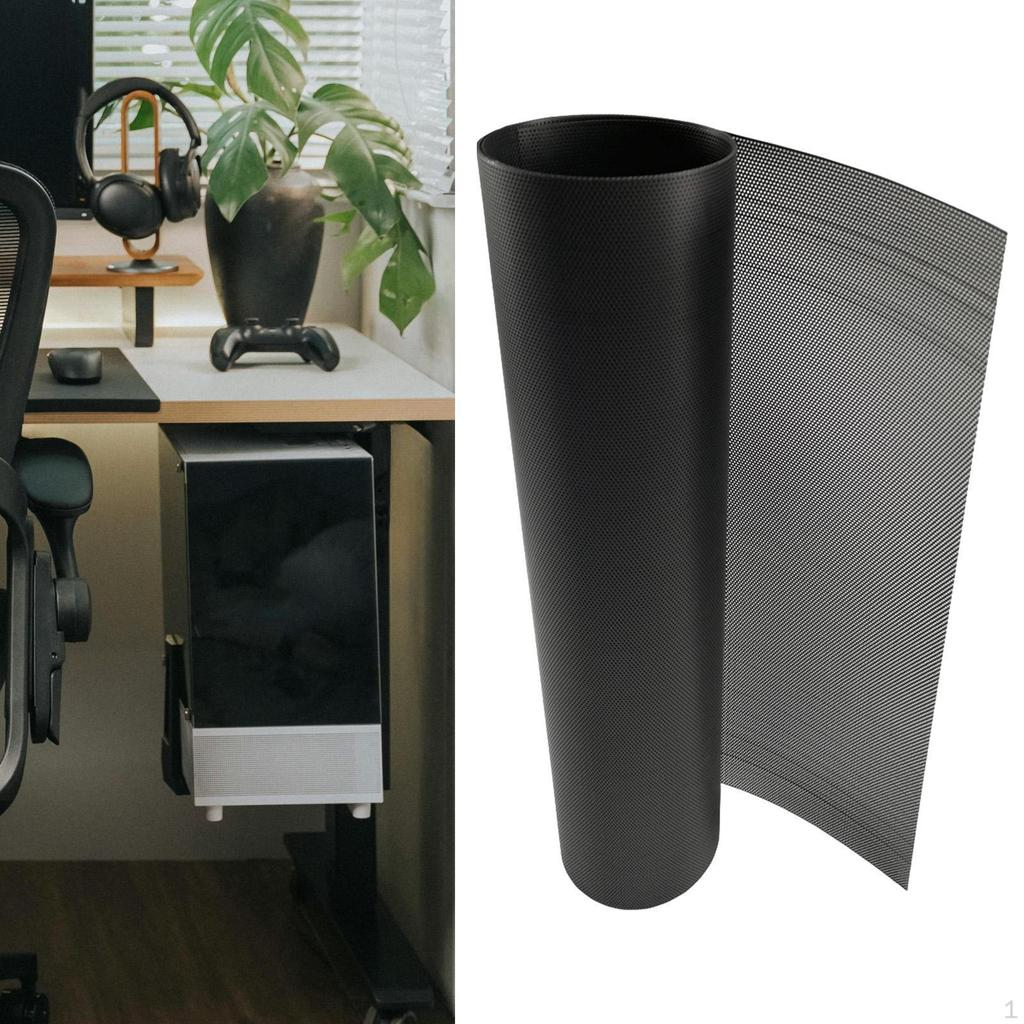 PC Case Dust 1000 x 300 mm Components for Computer Chassis Speaker Cooling Fan Guard PVC Dustproof