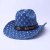 American Retro Old Western Cowboy Hat European and American Bull Head Travel Jazz Hat Men's and Women's Versatile Top Hat