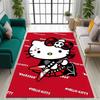 3D cute Hello Kitty cartoon rug, suitable for bedrooms, living rooms, sofas, home doormats, large size children's play mat, Q-01