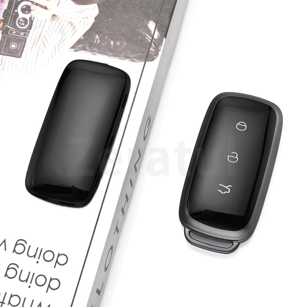 Auto Keyless Shell Full Cover Gun Grey For Geely Galaxy L6 A7 E8 M9 Starship 7 Car Specialized Car Key Case Protective Cover