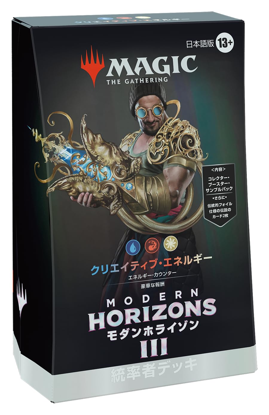 

магия: The Gathering Modern Horizons 3 Колода командира [Творческая энергия] Японская версия MTG Коллекционная карта Wizards of the Coast MH3 D32931400