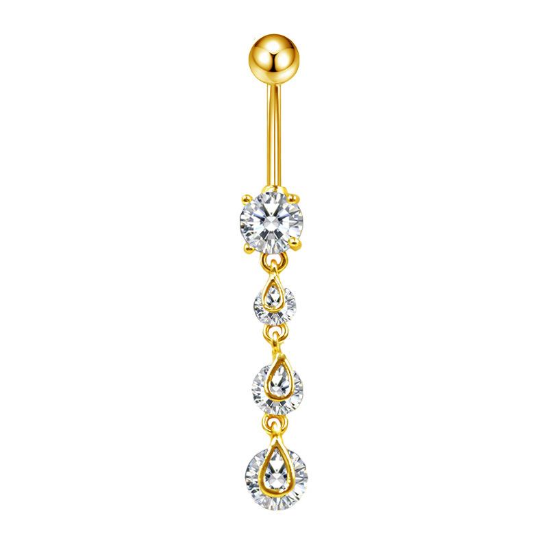 Gaibei Starfish Butterfly Trendy Navel Ring Jewelry