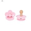 New Newborn Baby Silicone Pacifier Newborn Pacifier Infant Teether Chewable Toy Safety Baby Care Product Pacifiers Chain Set