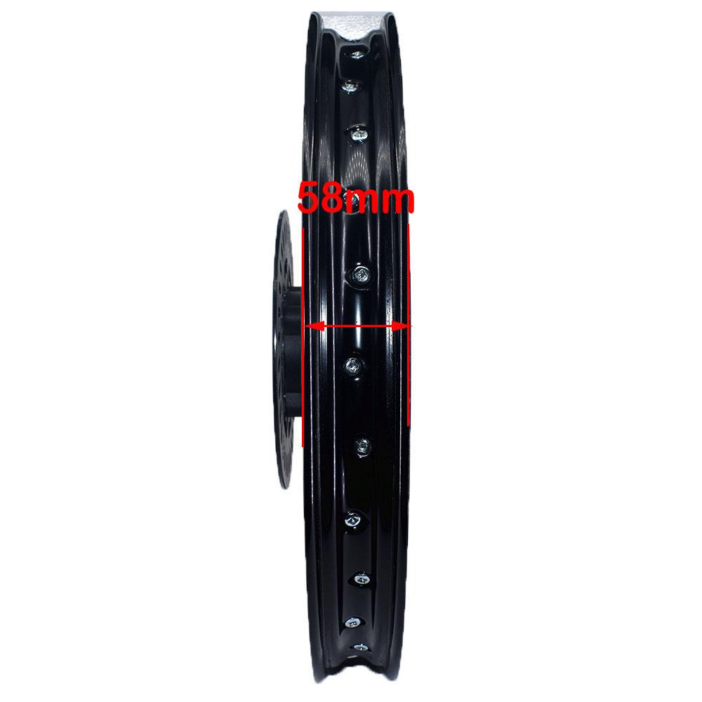 Front Rims Aluminum Alloy 1.60 X 19"inch Disc Plate Wheel Rims with Disc Brake for KLX CRF Kayo Apollo BSE Pit Bike Dit Bike