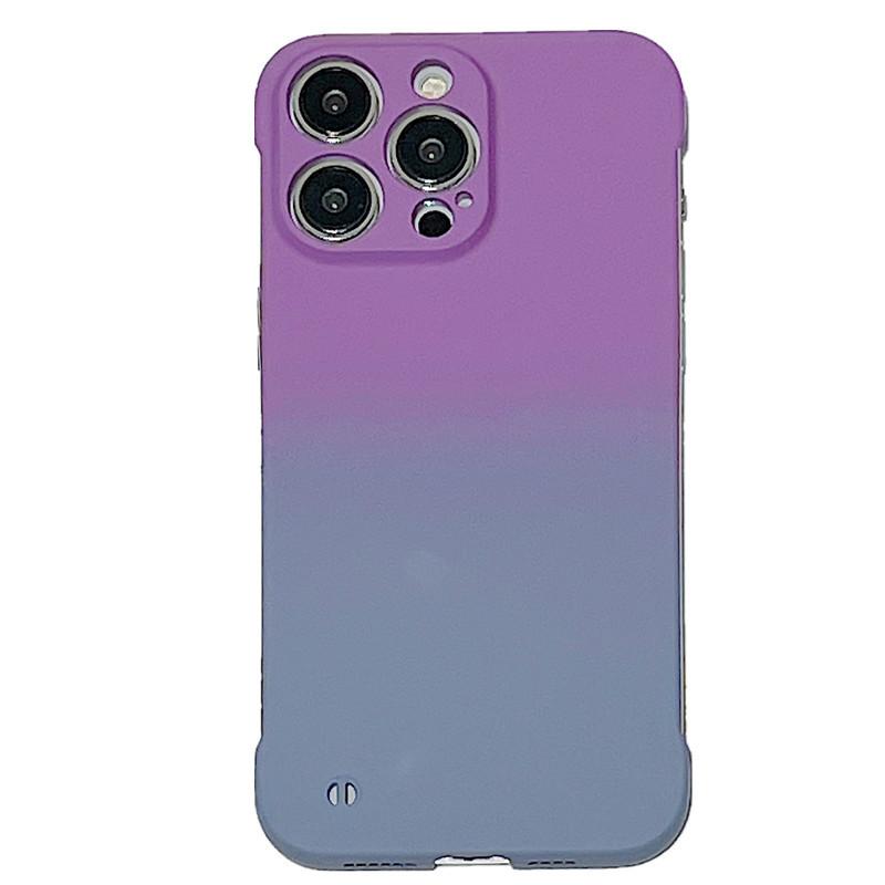Applicable to iphone16 mobile phone case gradual change 14 borderless apple 13 matte 12promax hard case 11 new 15