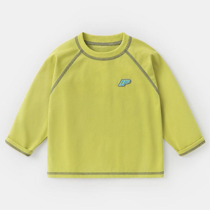 Right Europe Boys' Antibacterial Long Sleeves T-shirt 25 Spring New Arrival Spring Kids' Clothes Bottoming Shirt Kids Tops Spring