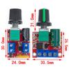 Mini 5A 90W PWM 12V moduł regulatora prędkości silnika prądu stałego DC-DC 4.5V-35V regulowana prędkość regulatora regulatora przełącznik gubernatora 24V