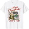Litter's Full Merry Christmas Funny Cat Lovers Holidays Xmas T-Shirt Unisex T-Shirt