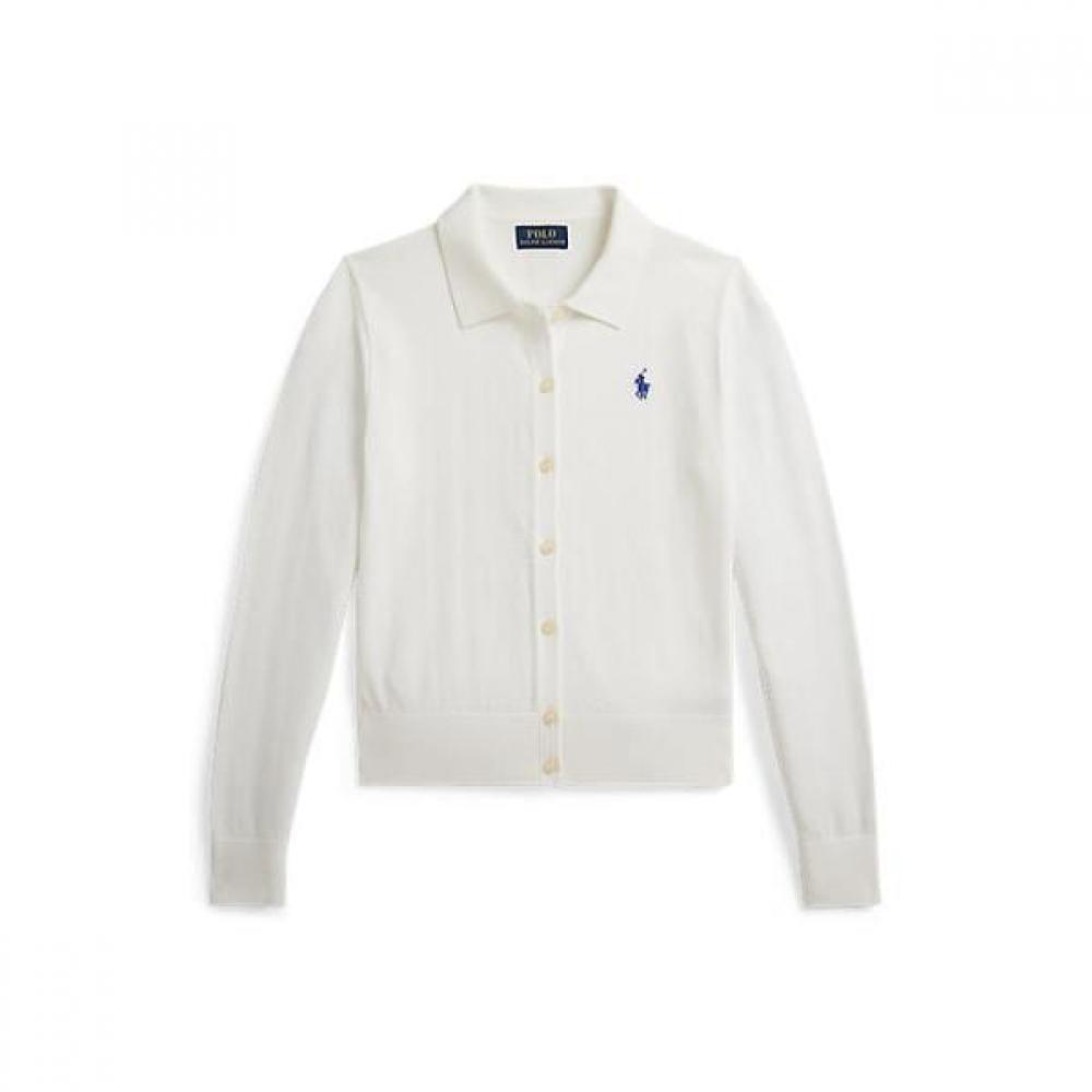 Polo Ralph Lauren Girls 7 16 Cotton Polo Cardigan Cwposweg6820627100