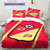 Deportivo Pereira Pattern Bedding Home Decoration Birthday & Festival Gift (1 * duvet cover + 2 * pillowcase, without core)