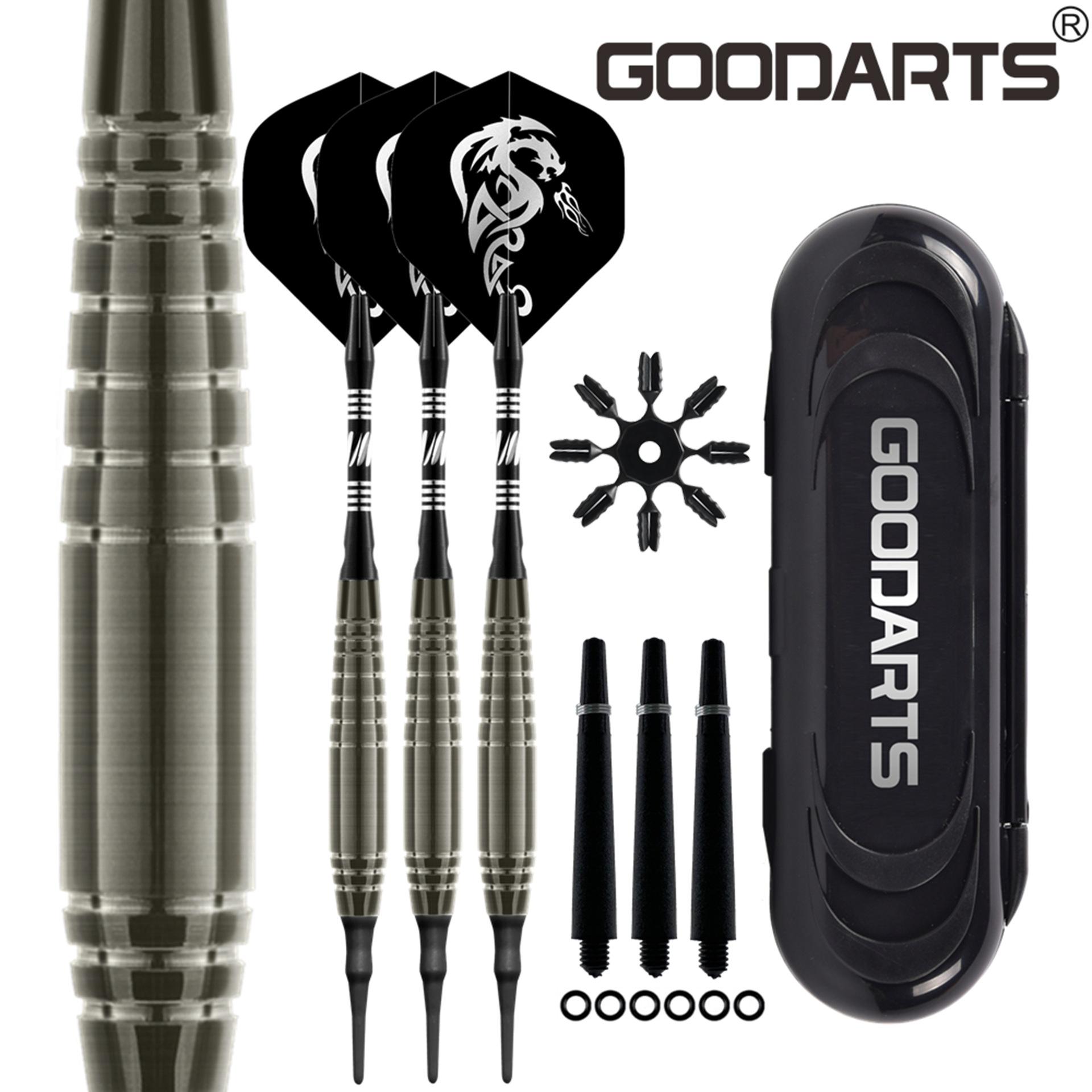 Soft Tip Darts Set Aluminum Shaft Professional Darts Plastic Tip Sets 2BA Replacement Tips