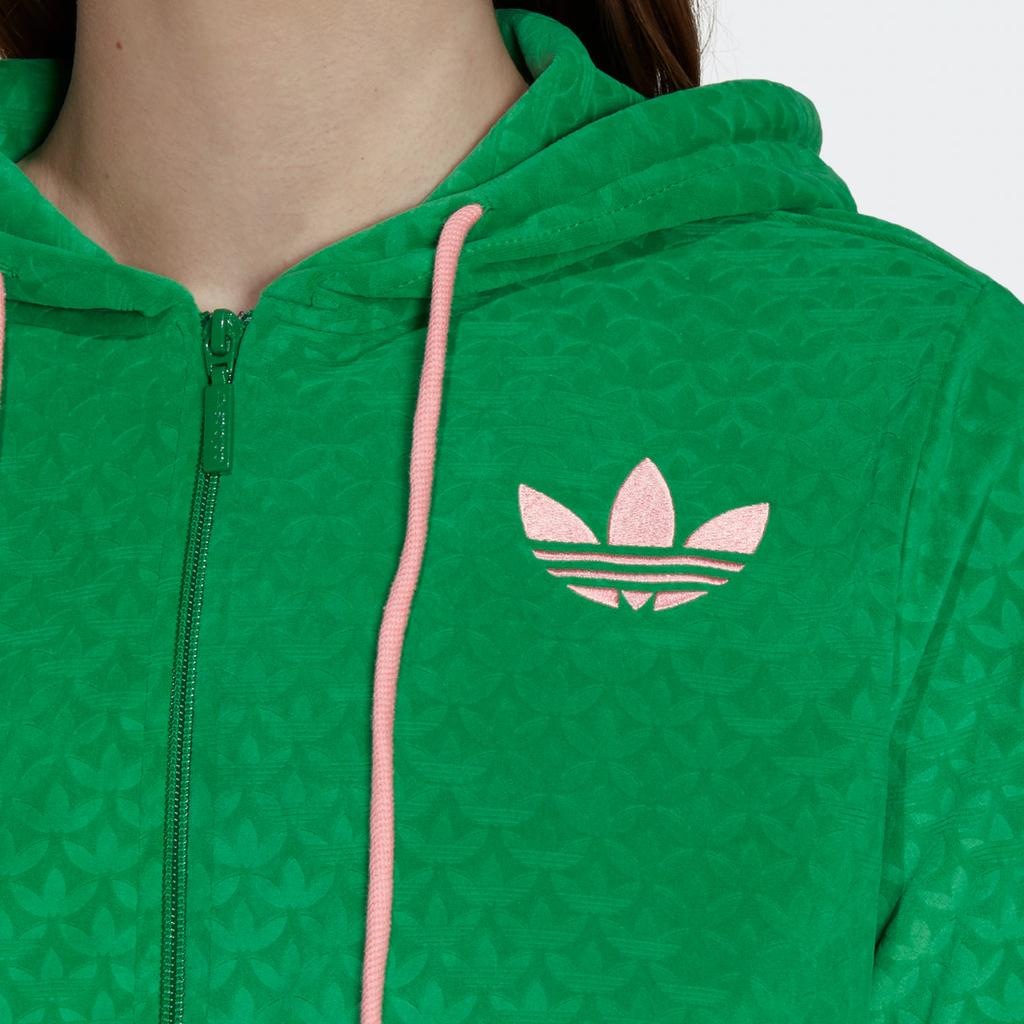 adidas Originals Adicolor Heritage Now Velour Zip Hoodie IB2047