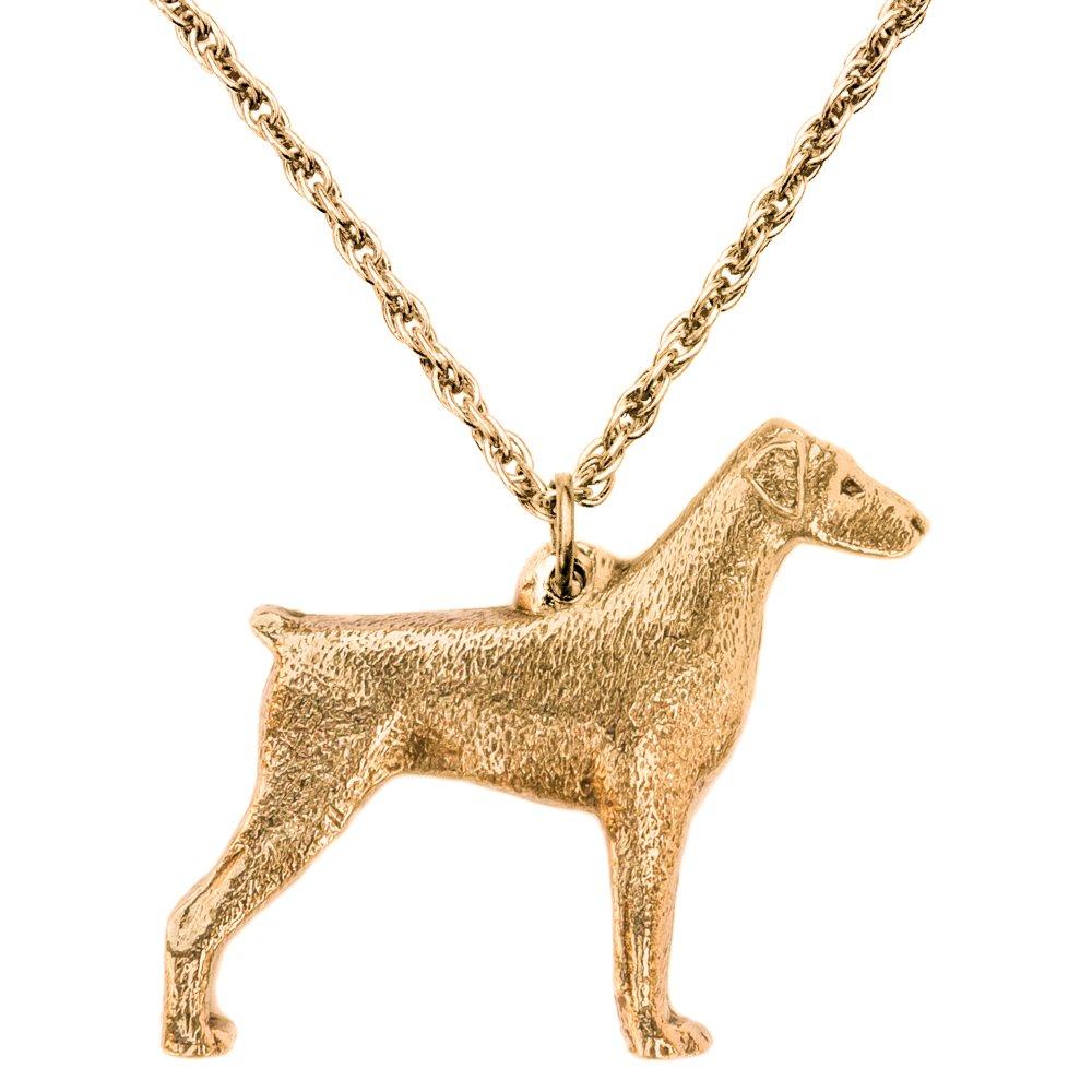 

Doberman British-made Art Dog Pendant Necklace Collection