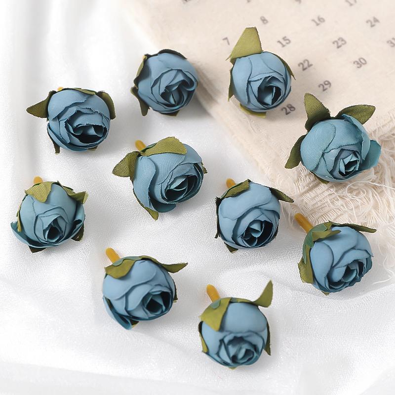10/30Pcs Rose Artificial Flowers Head Silk Fake Flowers For Home Room Decor Party Table Wedding Decoration DIY Wreath Accessorie