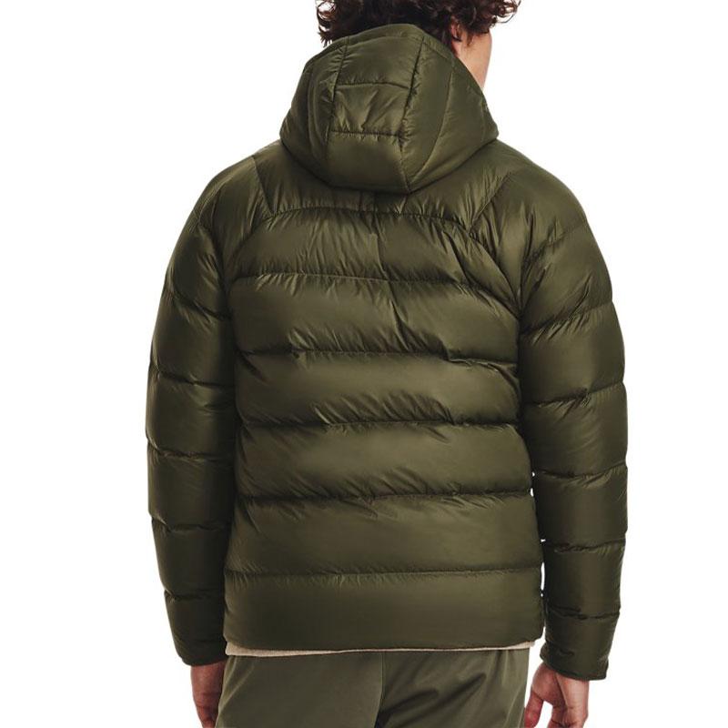 Under Armour Storm Armour Einfarbige Trainings-Daunenjacke Herren Jacken Grün 1372651-390