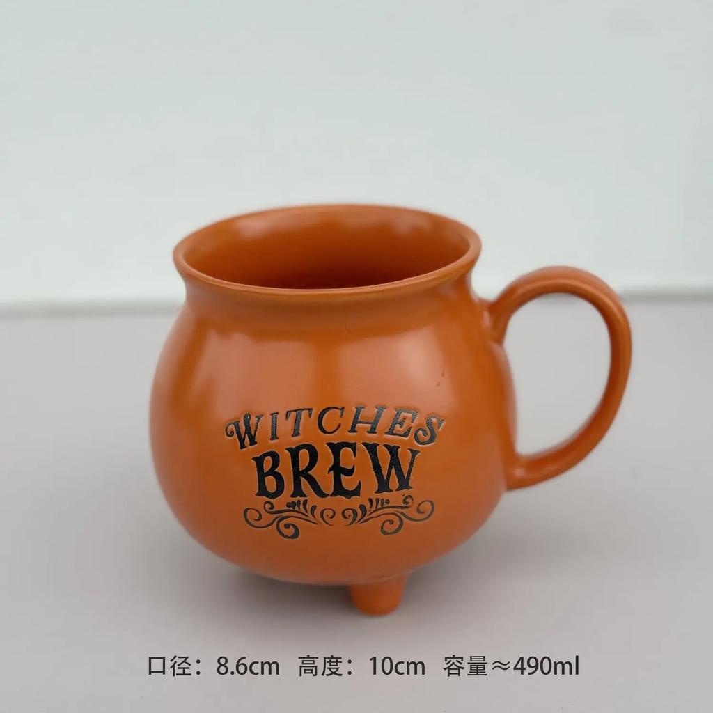 American Witches Brew Mug Fairy Cup Personalized Halloween Coffee Milk Mug Children's Witches Can