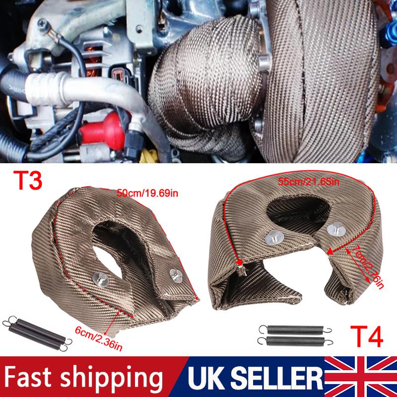 T3T4T6 Turbo Protective Cover Booster Heat Shield Auto Accessories