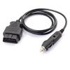 OLLGEN 1.5m/5ft Car OBDII Vehicle ECU Emergency Power Cable Car Memory Saving DC Power OBD Male Connector Cable Adapter
